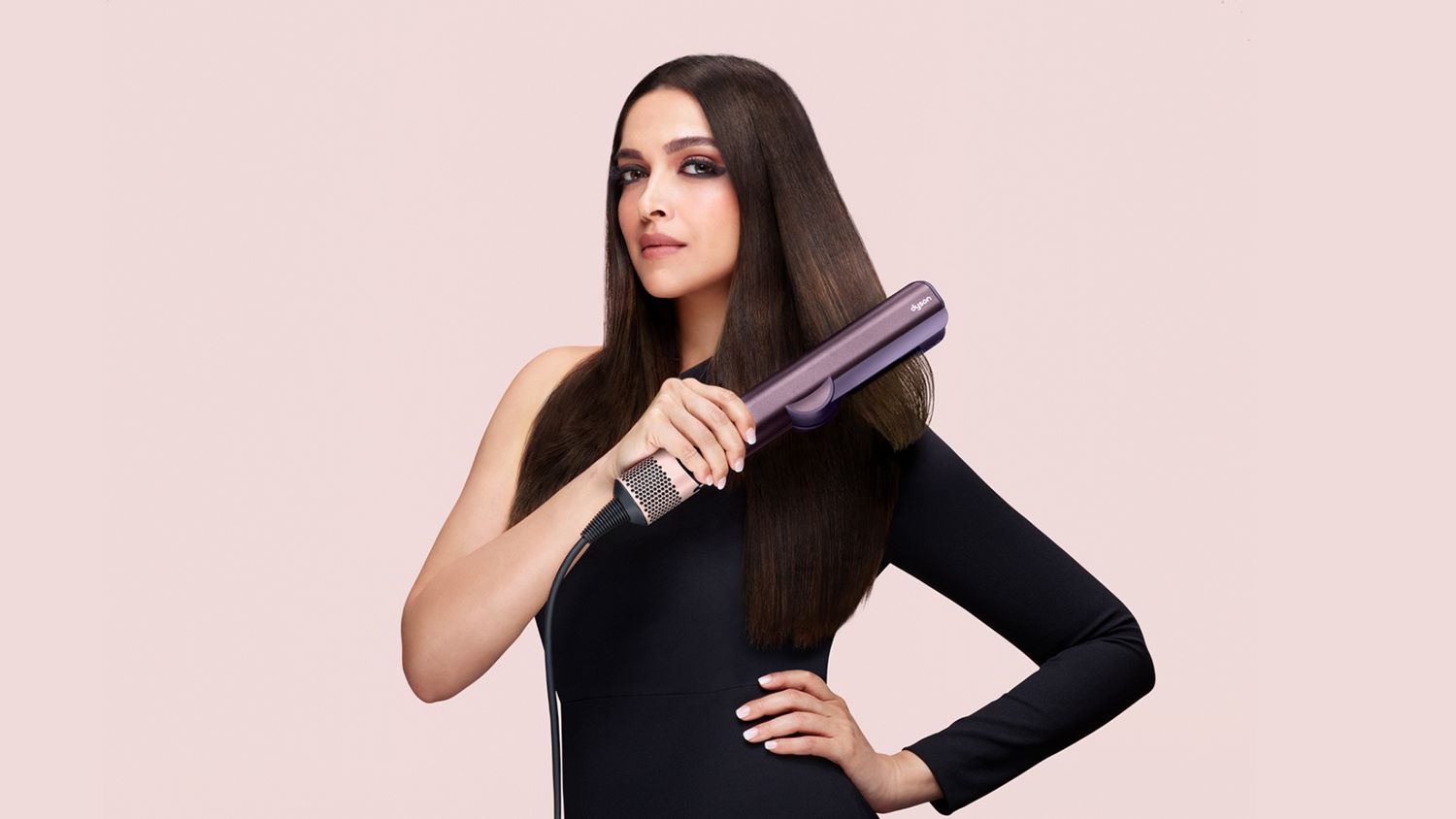 Dyson Airstrait™ straightener in Jasper plum