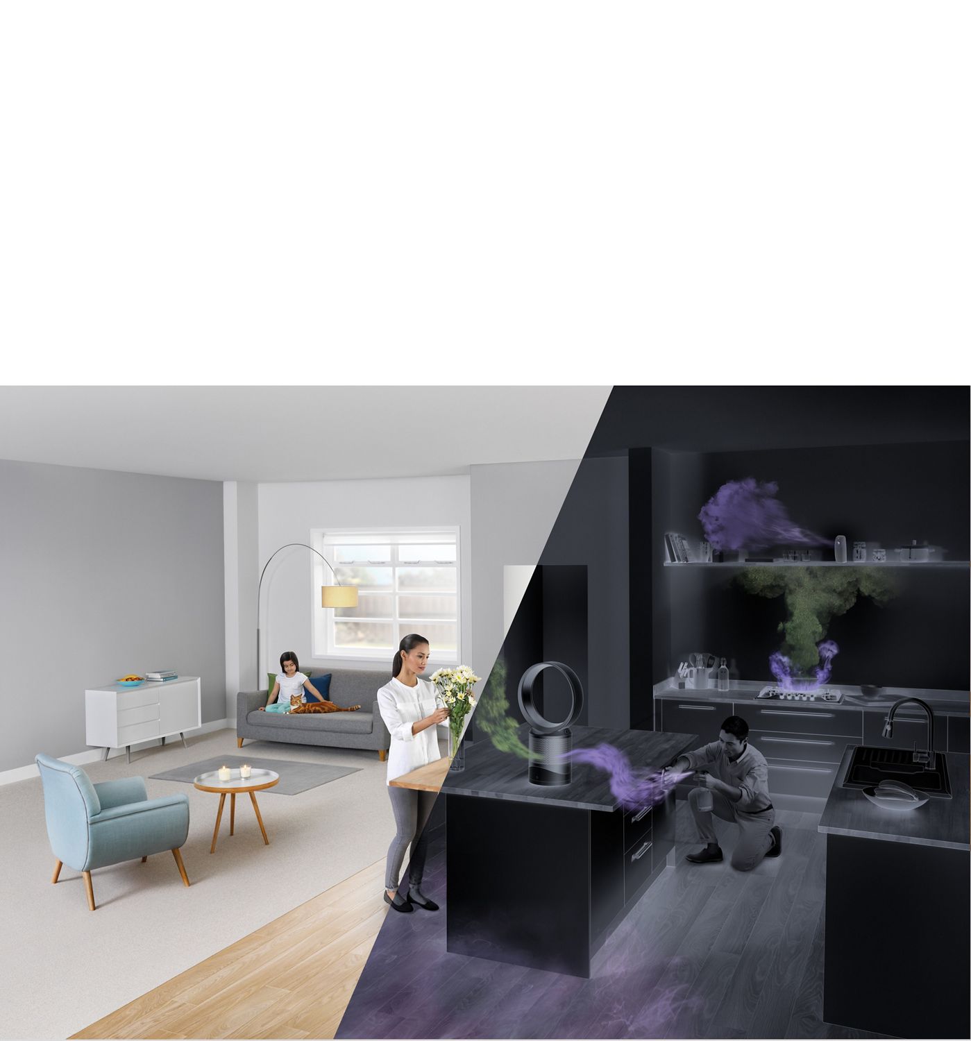 Buy Dyson Pure Cool Link™ tower air purifier | TP03 | Dyson India