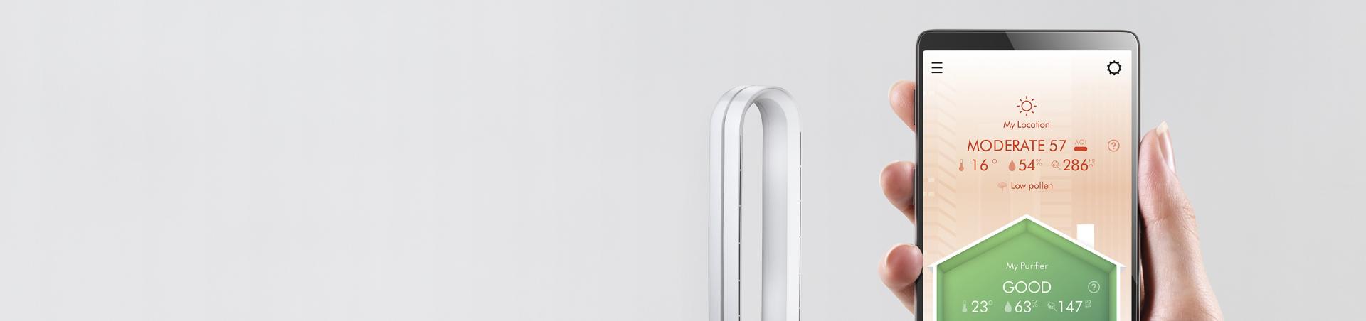 Dyson pure cool tower with link app