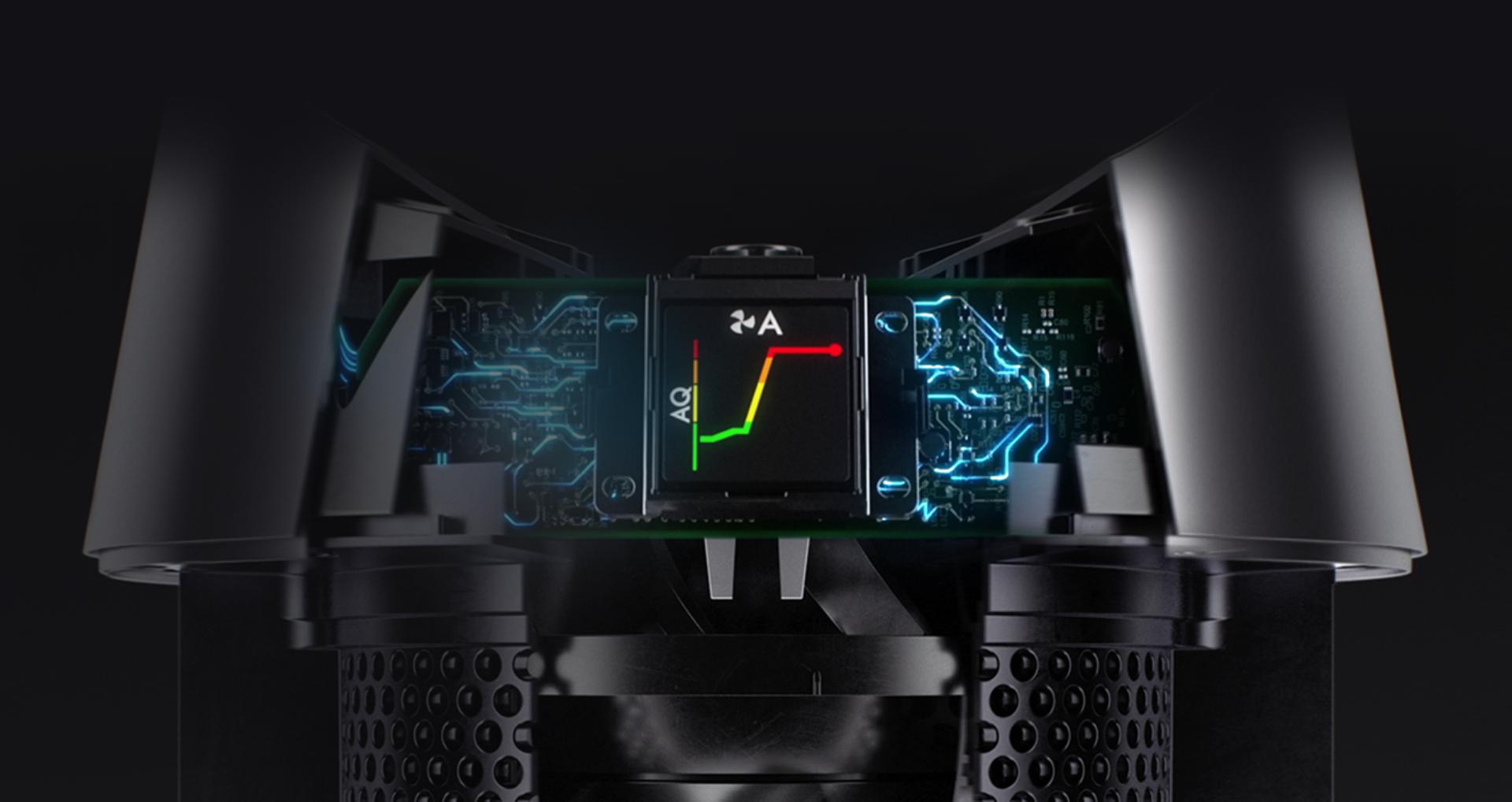 הדגמה של סינון מתקדם וחימום אחיד של החדר