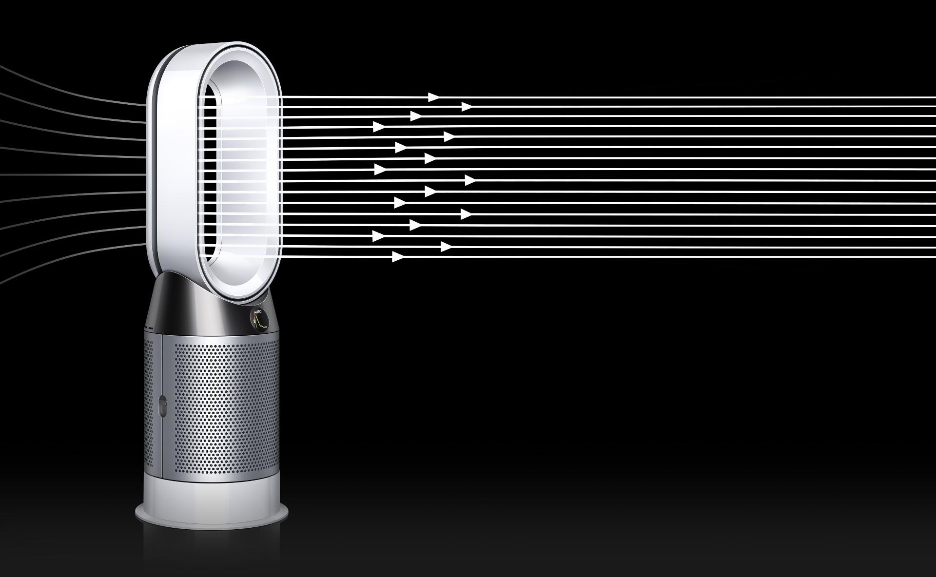 Looking inside the Dyson Pure Hot+Cool purifier fan heater