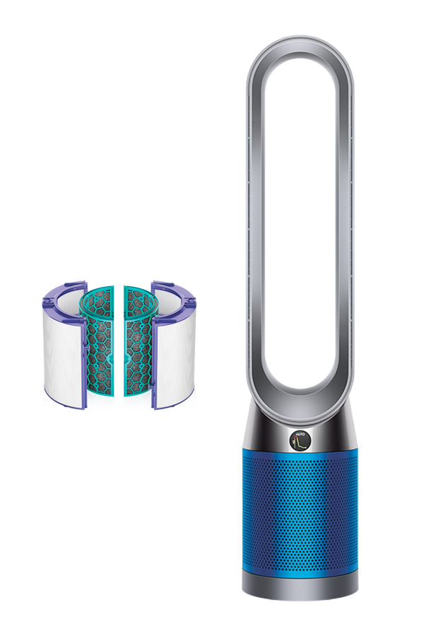 Dyson Pure Cool™ Advanced Technology Tower Air Purifier Iron/Blue