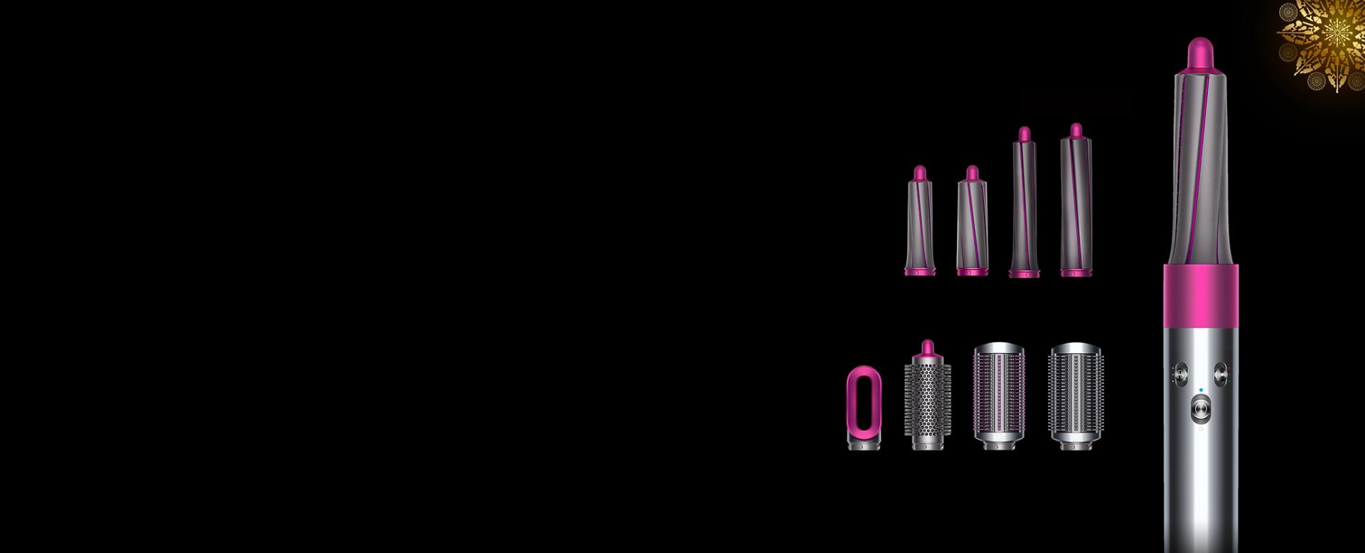 Dyson Airwrap with attachments