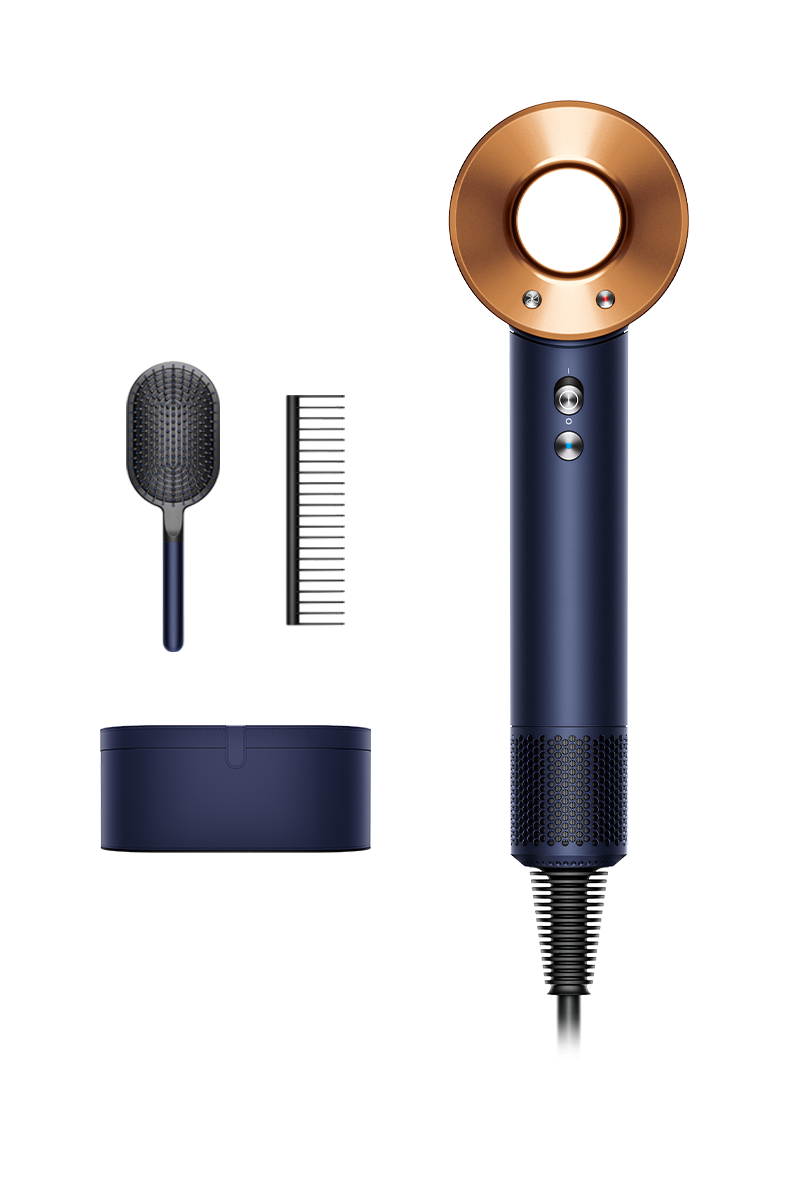 Gift edition Dyson Supersonic™ hair dryer (Prussian blue/rich copper)