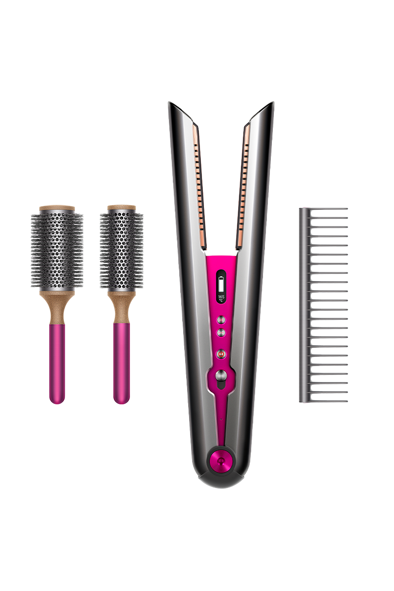 Dyson Corrale™ hair straightener (Black Nickel/Fuchsia)