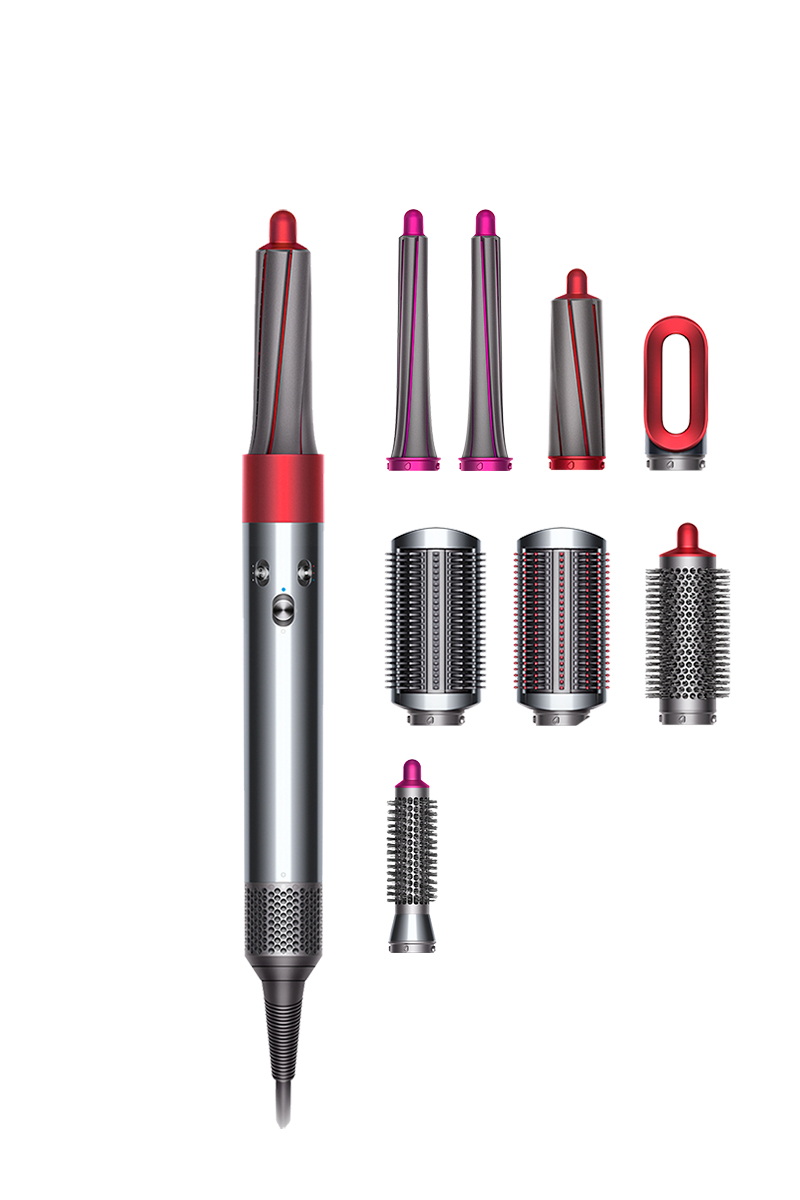 Dyson Airwrap™ styler Complete (Nickel/Red)