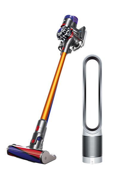 Dyson V8 Absolute+ with Dyson Pure Cool Link™ Tower (White/Silver)