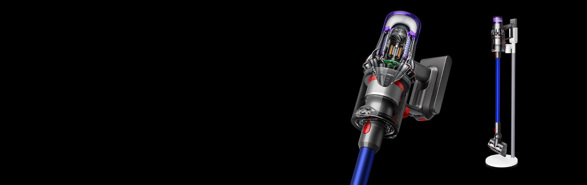 Person changing mode of Dyson V11