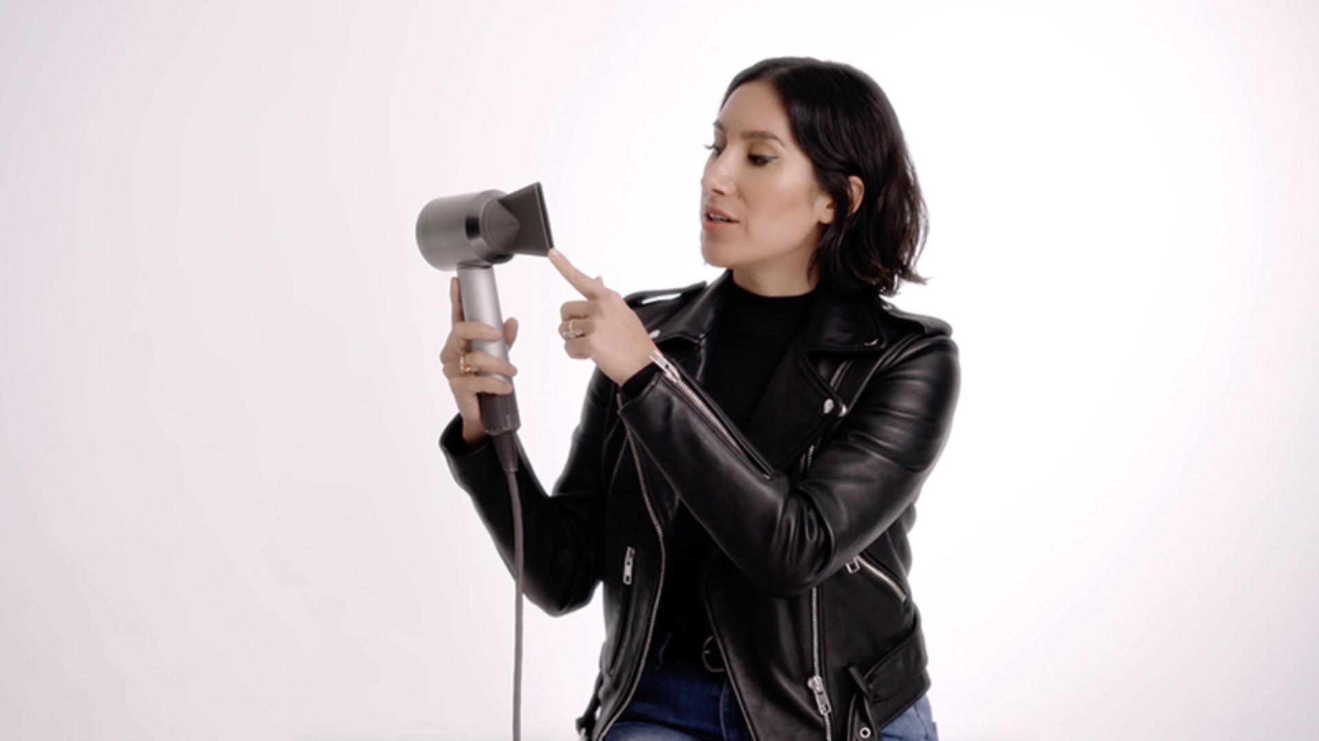 صورة مُقرّبة لاستخدام المكثِّف الاحترافي