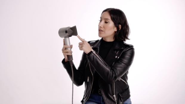 صورة مُقرّبة لاستخدام المكثِّف الاحترافي