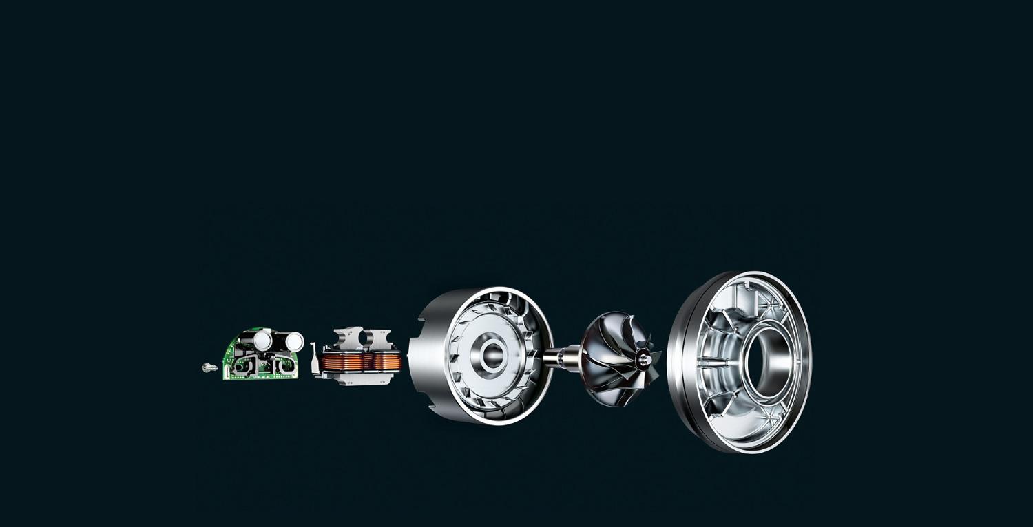 Dyson digital motor exploded view