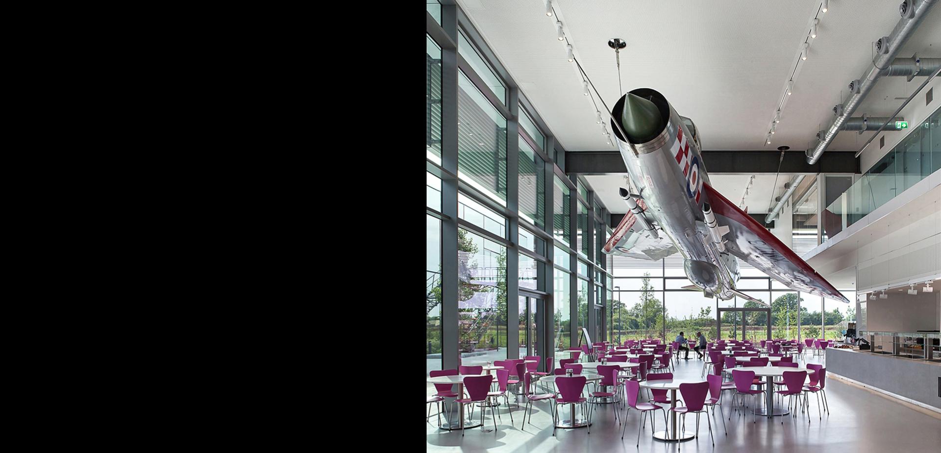 Dyson café with English Electric Lightning jet