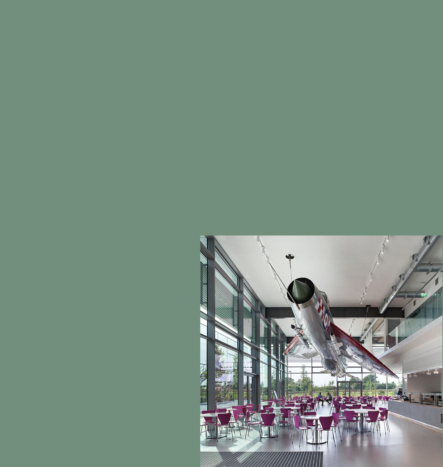 Dyson café with English Electric Lightning jet