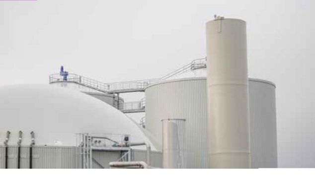 Anaerobic digestion plant