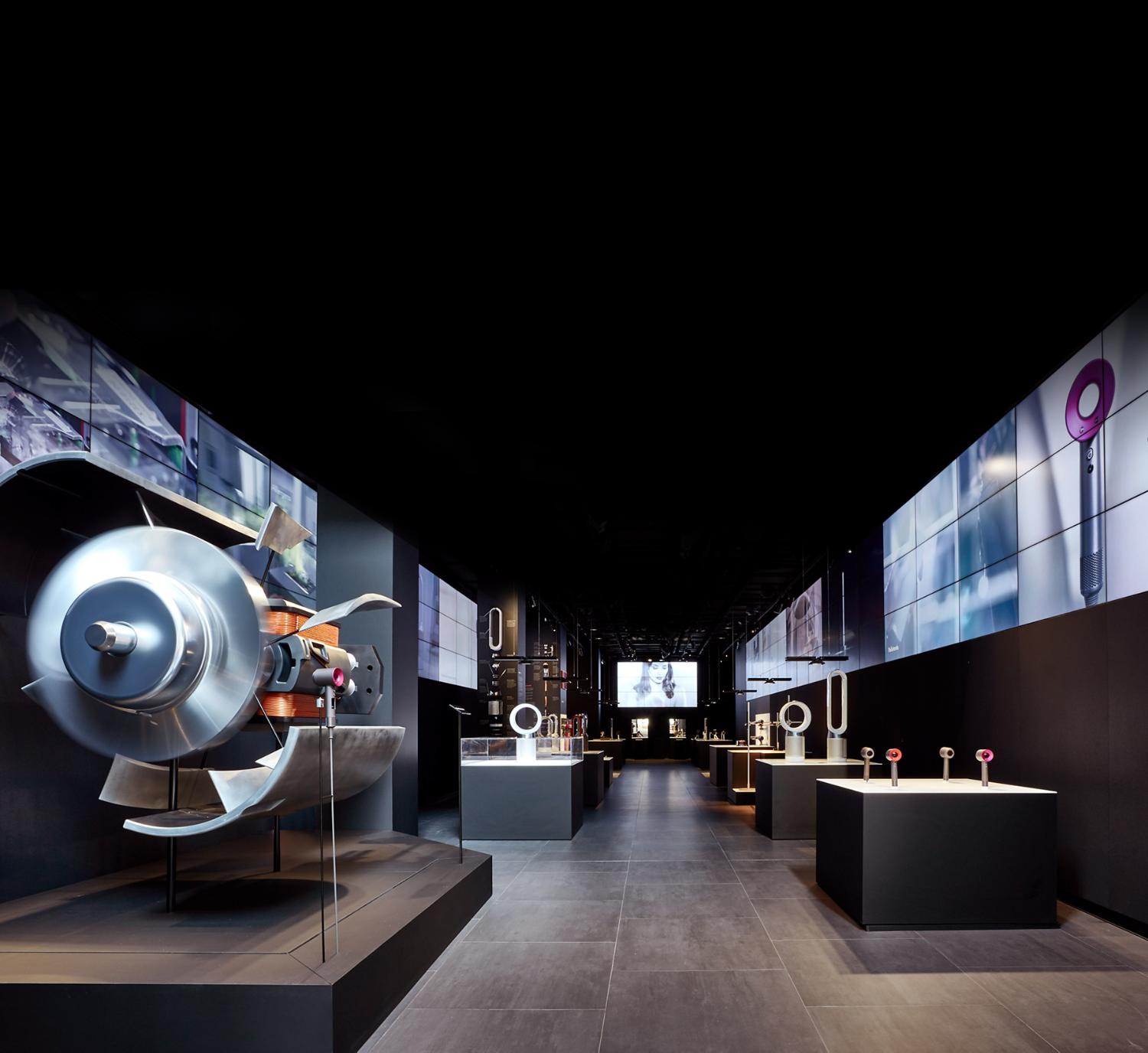 Dyson Demo store interior