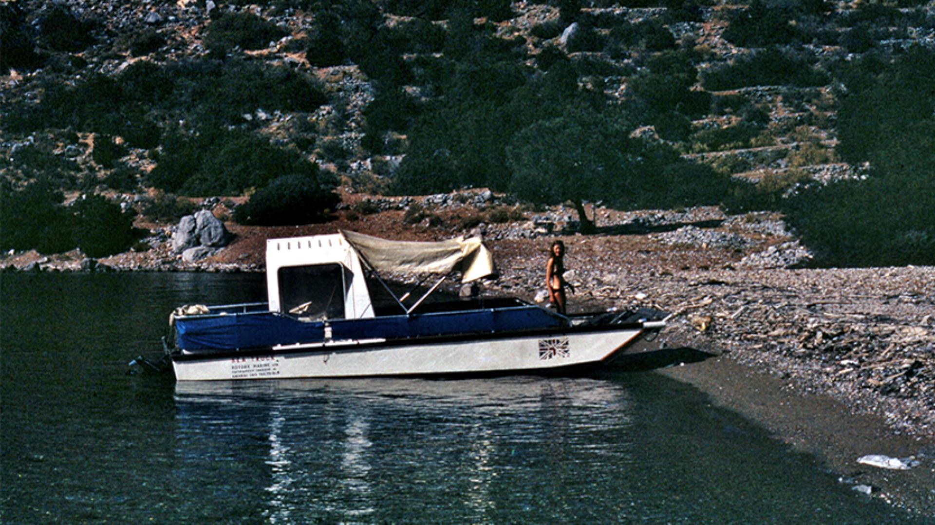 The Sea Truck and Deidre Dyson