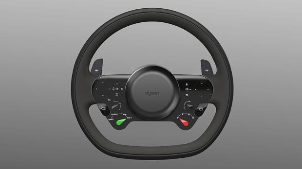 The steering wheel