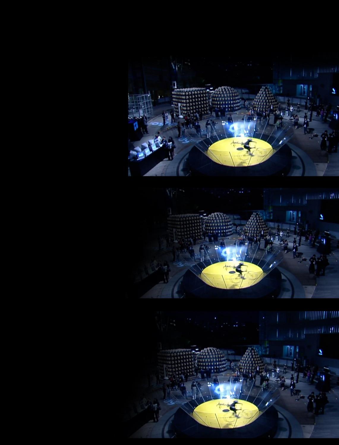 Interior shot of the Velodrome event