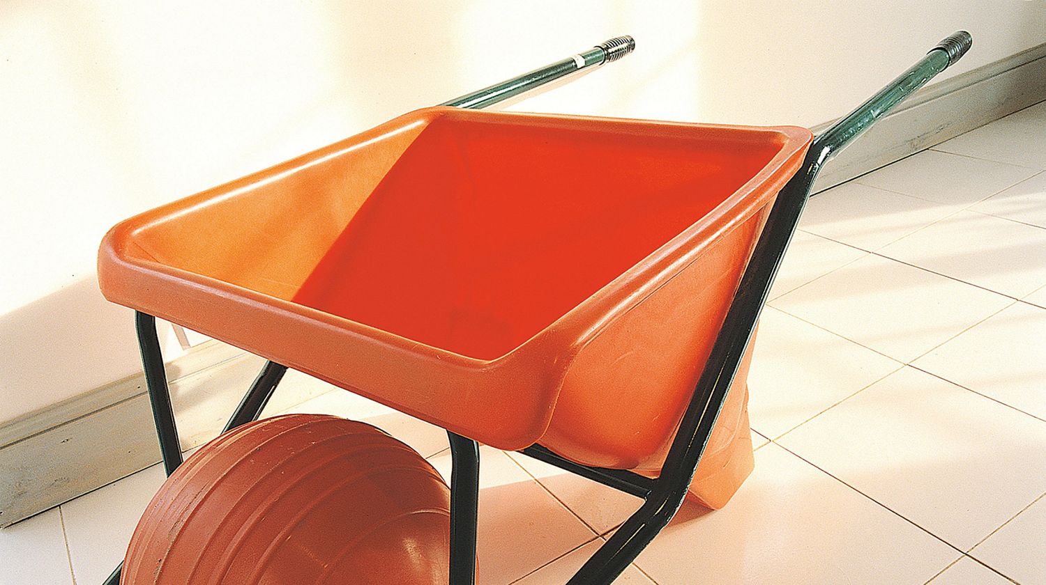 Close-up of the Ballbarrow in a home.
