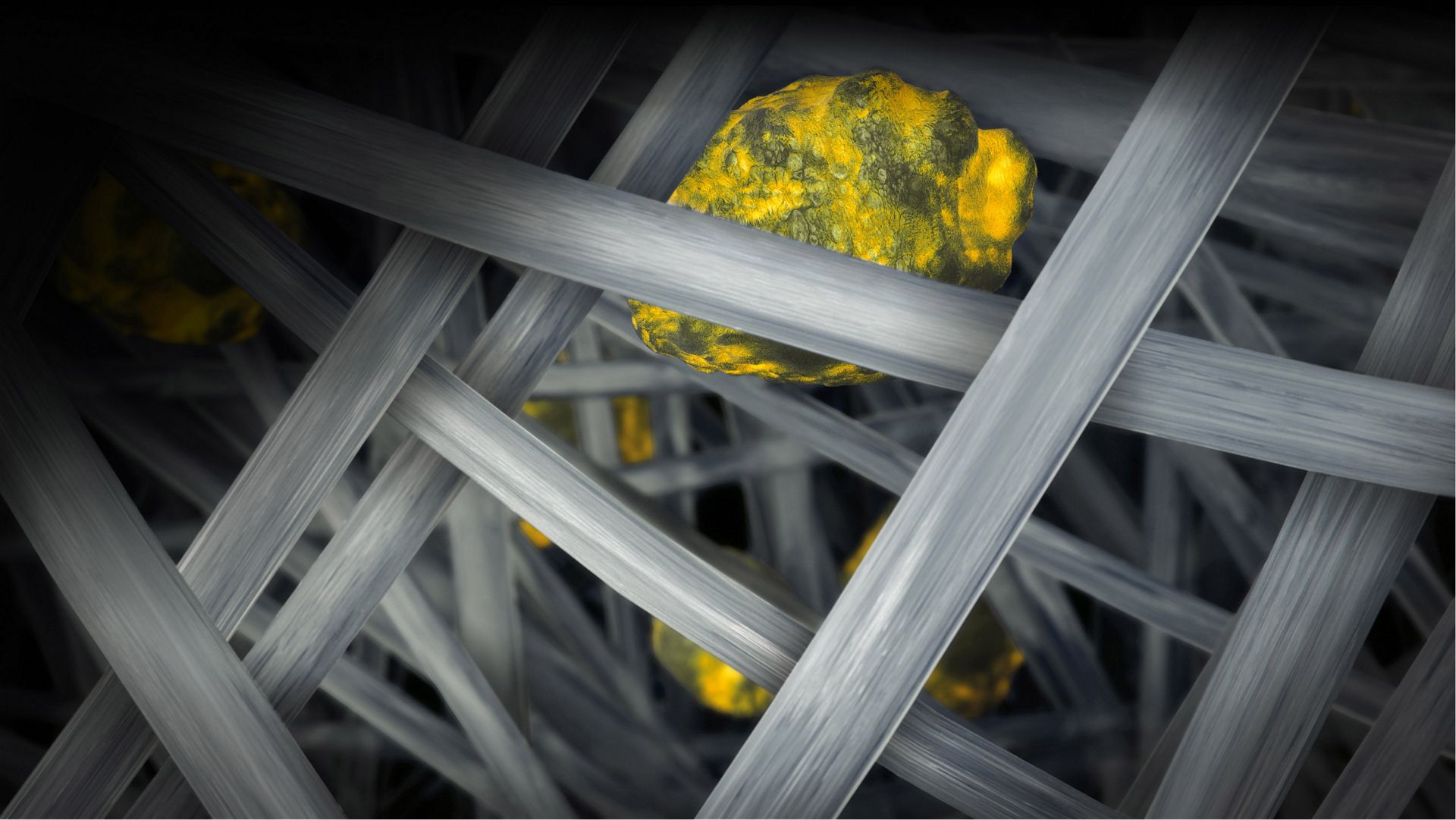 Close up of a Dyson cordless vacuum's filter unit