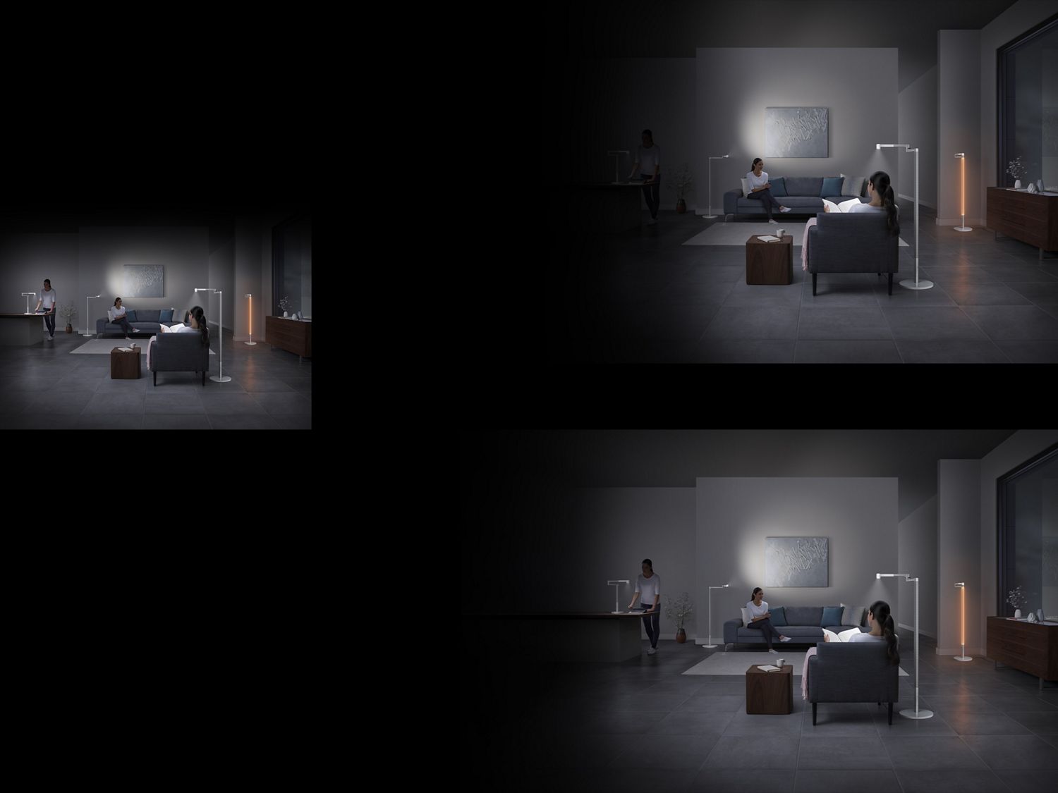 La lampada Dyson lightcycle morph