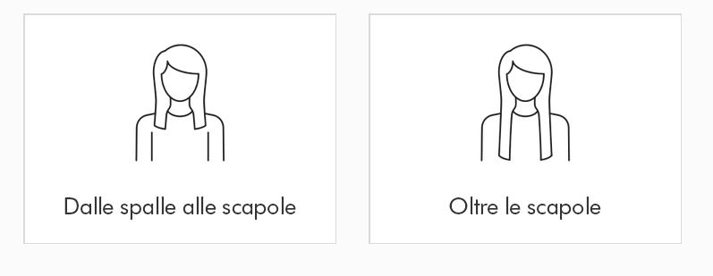 Capelli lunghi oltre le scapole