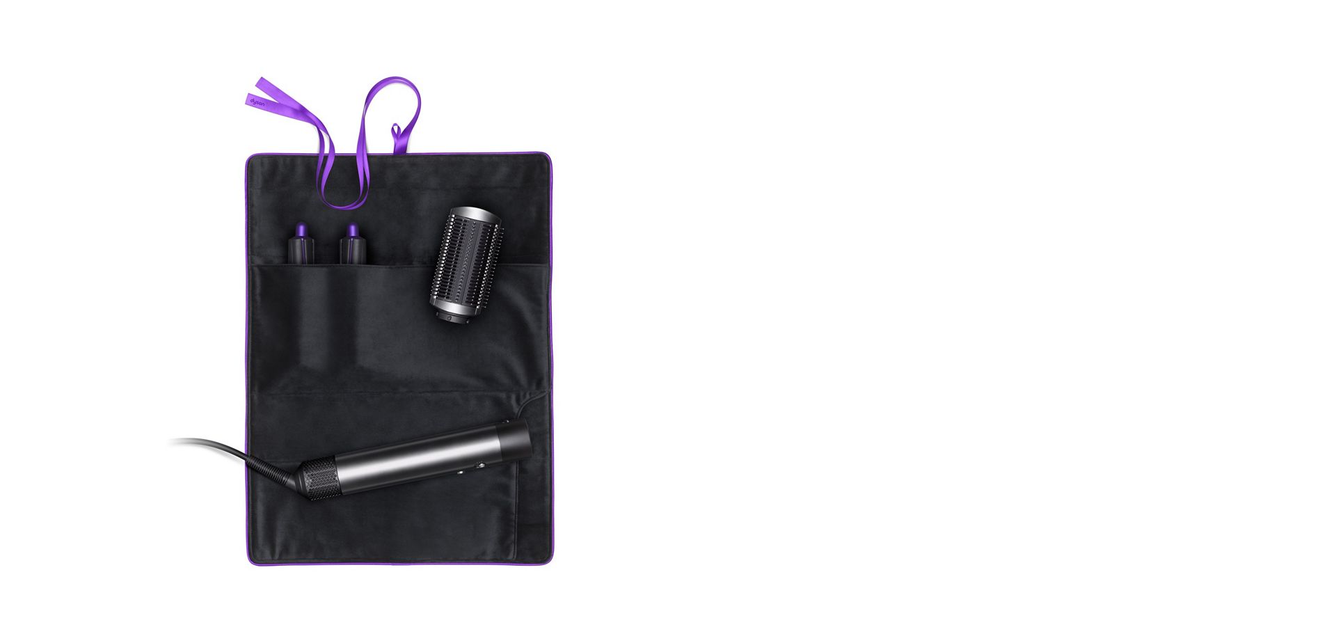 Styler Dyson Airwrap nella travel bag morbida