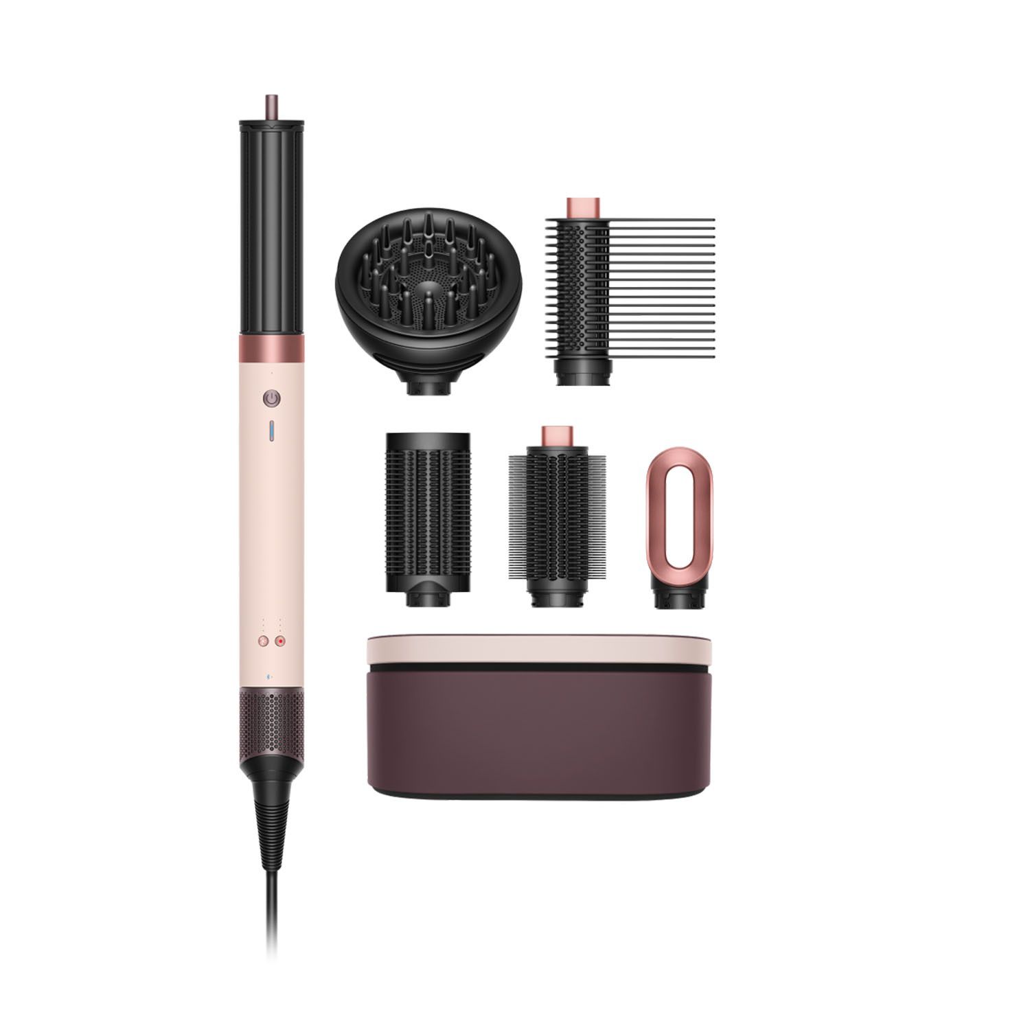Dyson  Airwrap Co-anda 2x™ in Cipria e oro rosa (per capelli mossi e ricci) Nuovo multi-styler asciugacapelli