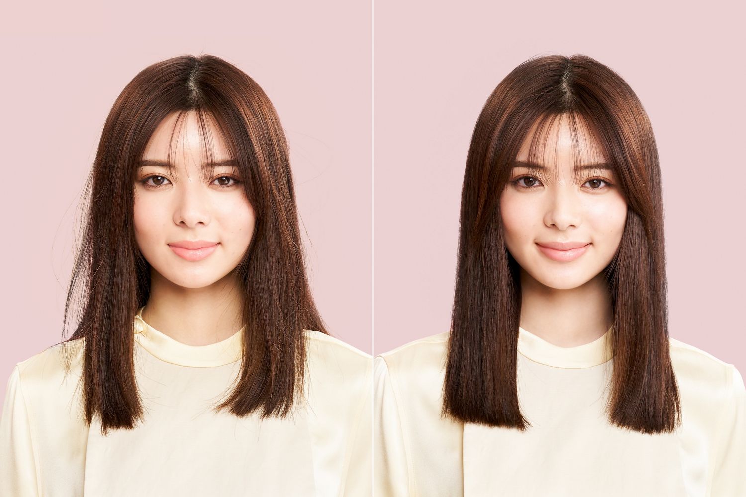 スタイリング前とスタイリング後のイメージ