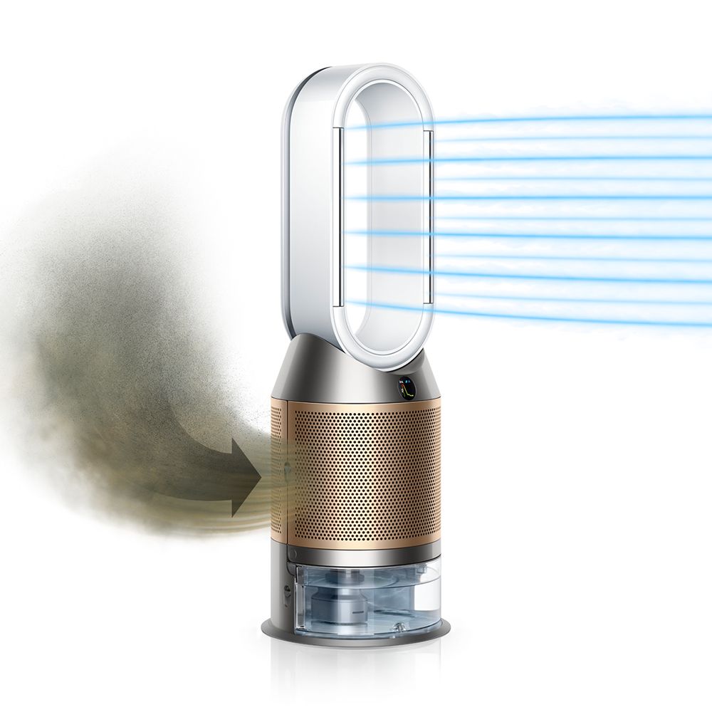 ダイソンの空気清浄機が3種類並んだ様子