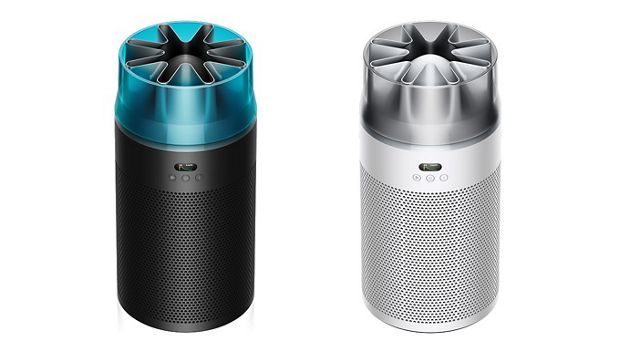 Dwa oczyszczacze Dyson Husjet obok siebie