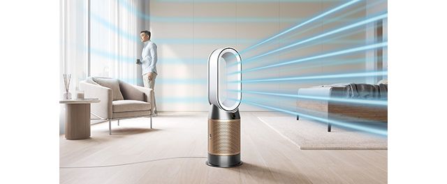 Dyson Purifier Hot+Cool HP2 De-NOx 空気清浄ファンヒーター ホワイト 