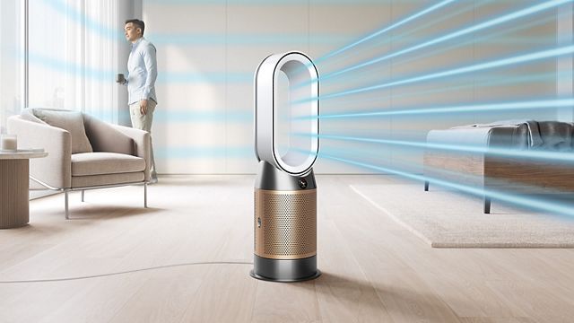 Dyson Purifier Hot+Cool HP2 De-NOx 空気清浄ファンヒーター ホワイト 