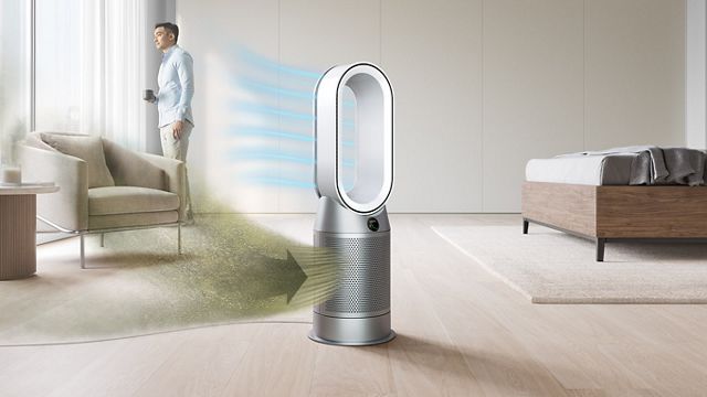 Dyson Purifier Hot+Cool 空気清浄ファンヒーター ホワイト／シルバー  