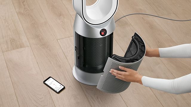 Dyson Purifier Hot+Cool 空気清浄ファンヒーター シルバー／ブルー  