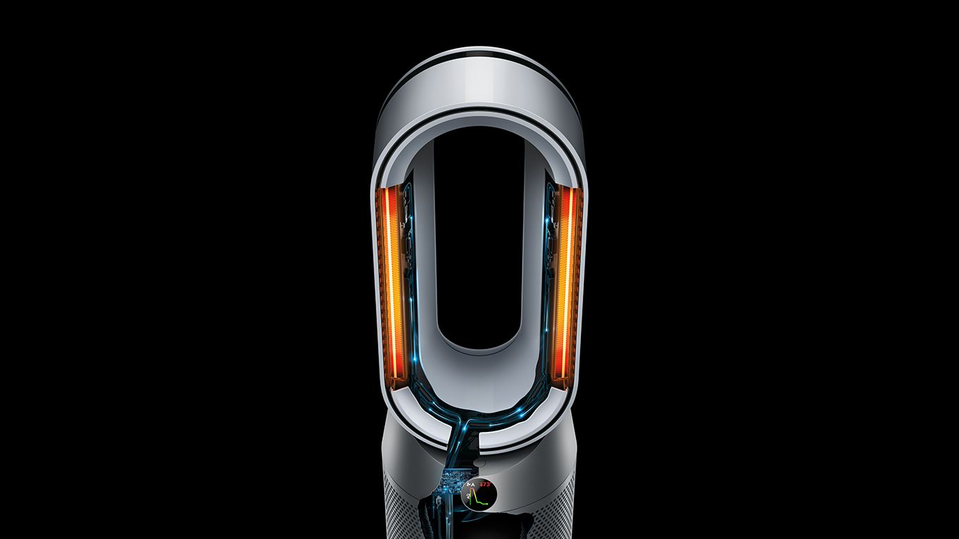 Dyson Purifier Hot+Cool 空気清浄ファンヒーター ホワイト／シルバー (HP07 WS)