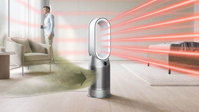 Dyson Purifier Hot+Cool™空気清浄ファンヒーター ホワイト／シルバー 
