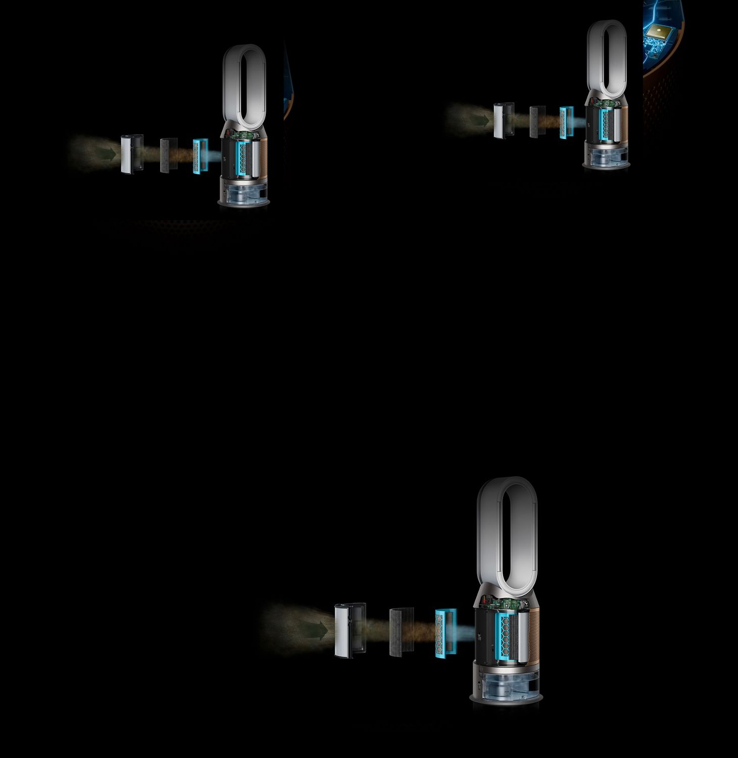 Dyson Purifier Humidify+Cool PH2 De-NOx 加湿空気清浄機