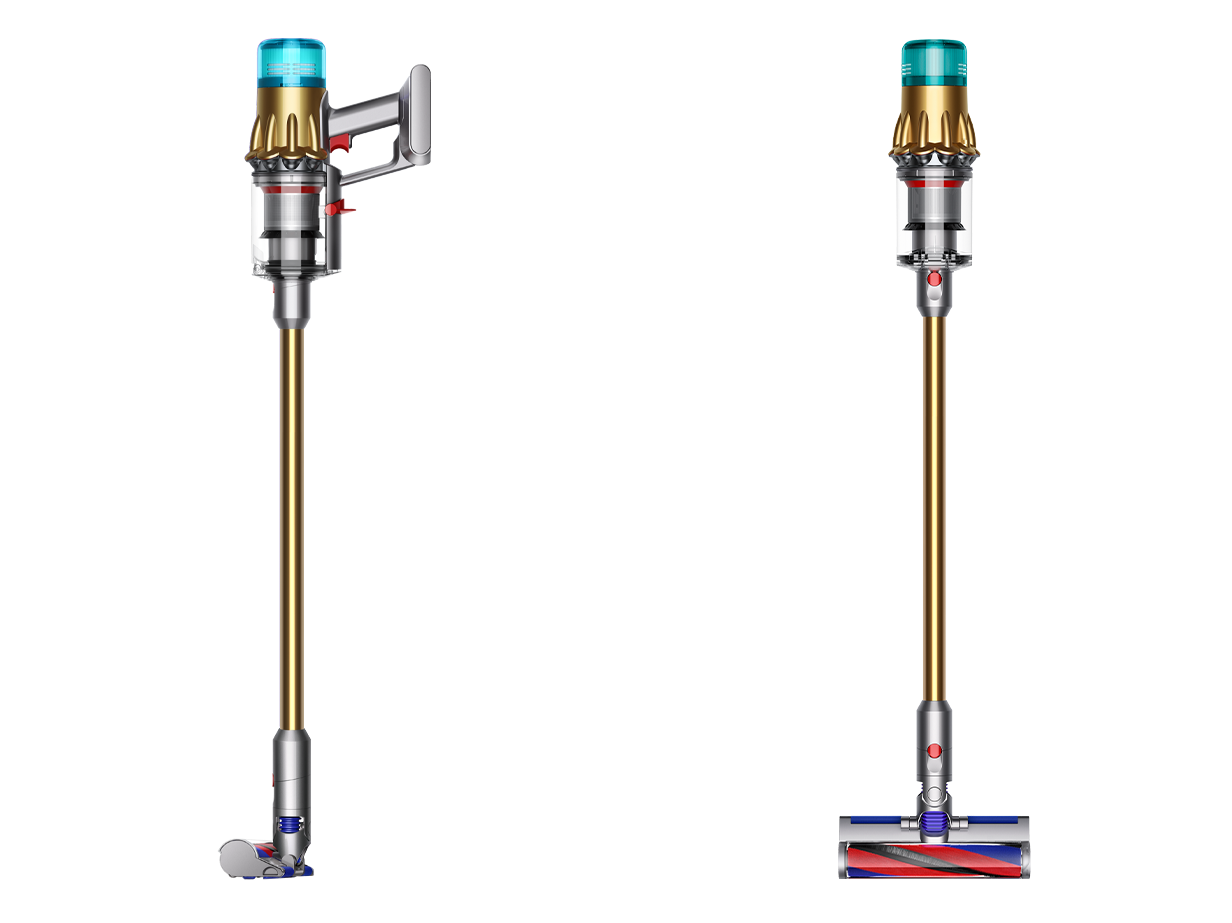 Dyson Digital Slim Fluffy (SV18 FF EX2) 正面と横向き