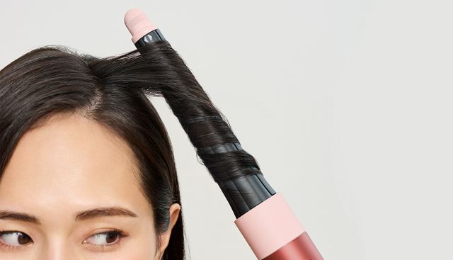 Conical Airwrap™カーラー（ブラック／ローズ） | ダイソン公式