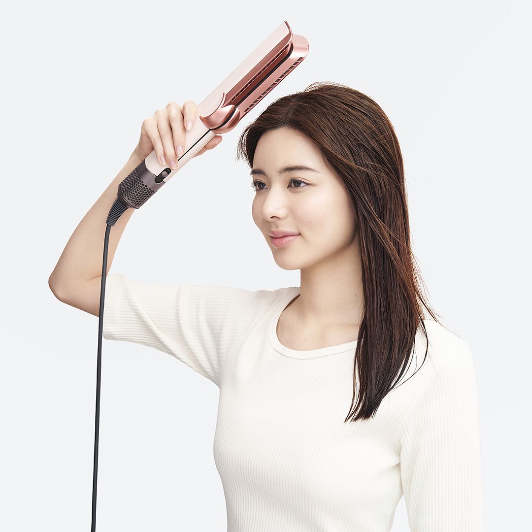 濡れた髪、乾いた髪からも簡単に