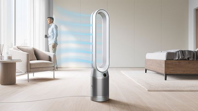 Purificatore ventilatore Dyson Purifier Cool Autoreact che purifica in modalità diffusa