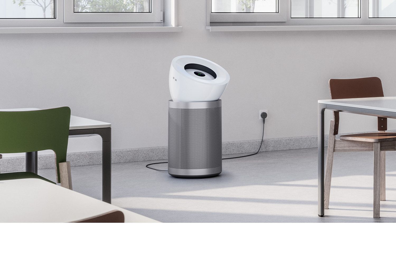 Dyson Purifer HEPA Big+Quiet Formaldehyde projetant de l’air purifié