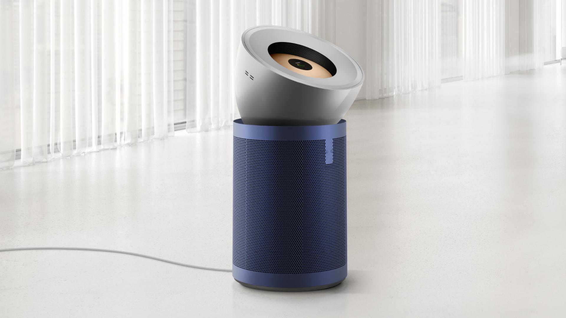 Dyson Pure Hot+Cool purifier in commercial setting