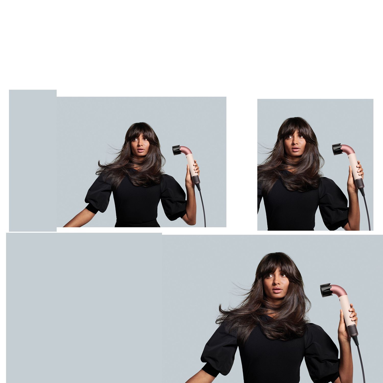 Interno della nuova tecnologia beauty Dyson