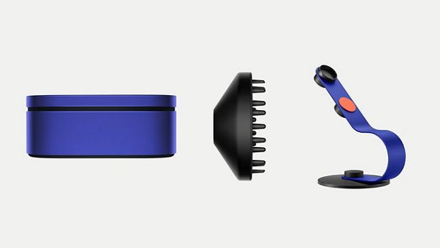 禮盒連捲髮風罩及 Dyson Supersonic r 專業版風筒專用收納架。