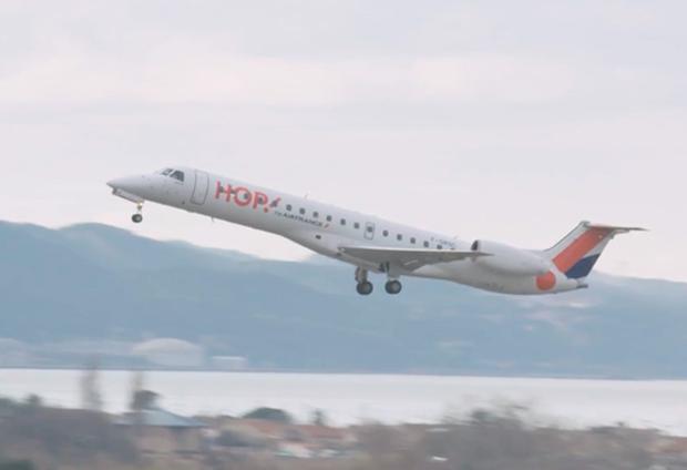 Aeroplane taking off