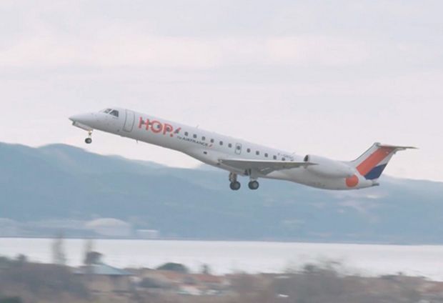 Aeroplane taking off