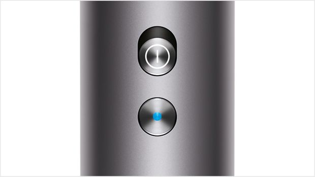 Close-up of the cold shot button