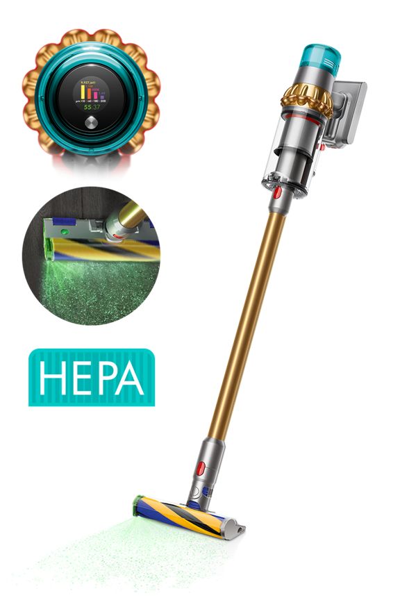 مكنسة Dyson V15 Detect™ Absolute+ 